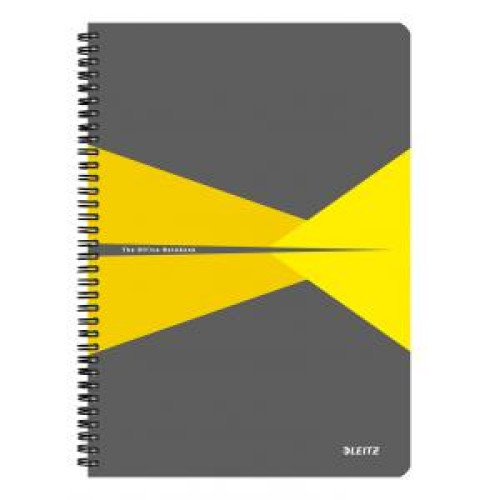 Blok College Leitz Office A5 90 listov linajkový žltý