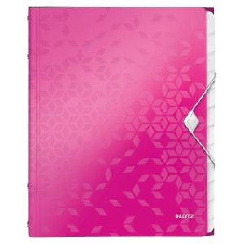 Triediaca kniha 12 Leitz WOW metalická ružová Triediaca kniha 12 Leitz WOW metalická ružová