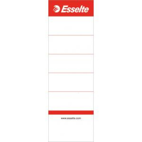 Zasúvacie štítky Esselte 5cm pre chrbát 7,5cm Zasúvacie štítky Esselte 5cm pre chrbát 7,5cm