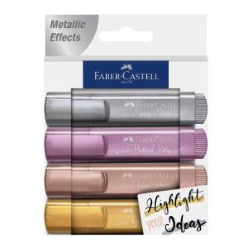 Zvýrazňovač Metallic 1546/4 strieborná, zlatá, rubínová, zlatohnedá Zvýrazňovač Metallic 1546/4 strieborná, zlatá, rubínová, zlatohnedá