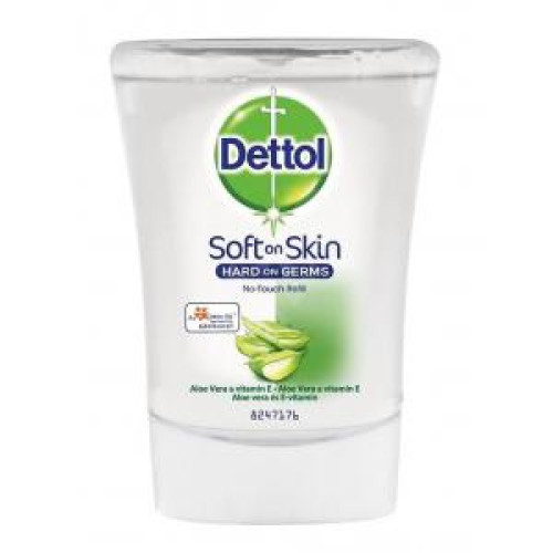 Dettol NÁPLŇ do bezdotykového dávkovača 250 ml - Aloe Vera Dettol NÁPLŇ do bezdotykového dávkovača 250 ml - Aloe Vera