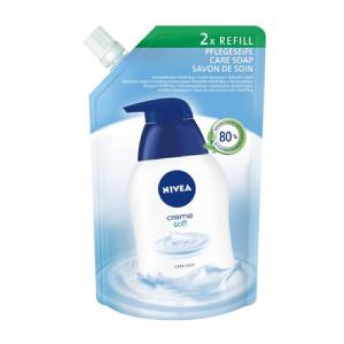 Nivea tekuté mydlo (NÁHRADNÁ NÁPLŇ) 500 ml Creme Soft Nivea tekuté mydlo (NÁHRADNÁ NÁPLŇ) 500 ml Creme Soft