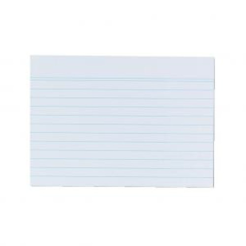 Papierové linajkové kartičky A6 Herlitz