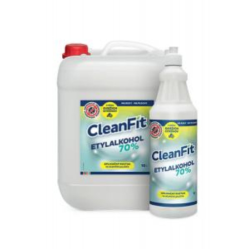 CleanFit dezinfekčný roztok Etylalkohol 70% citrus 10 l CleanFit dezinfekčný roztok Etylalkohol 70% citrus 10 l