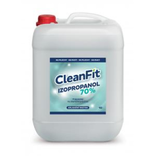 CleanFit dezinfekčný roztok IZOPROPYL 70% 10 l CleanFit dezinfekčný roztok IZOPROPYL 70% 10 l