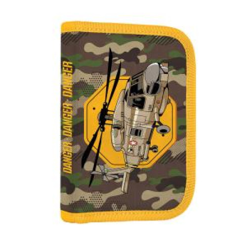 Peračník Karton PP 1 zipsový prázdny 2-klopý Helikoptéra Peračník Karton PP 1 zipsový prázdny 2-klopý Helikoptéra