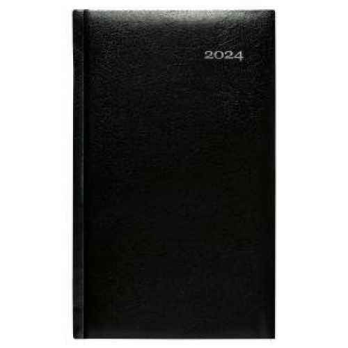 Diár Kronos týždenný vreckový čierny 2024 Diár Kronos týždenný vreckový čierny 2024