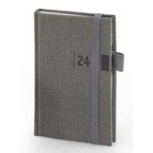 Diár Tweed týždenný vreckový sivá 2024 Diár Tweed týždenný vreckový sivá 2024