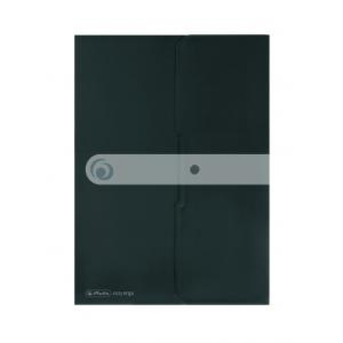 Plastový obal A4 s cvočkom Herlitz Easy Orga čierny Plastový obal A4 s cvočkom Herlitz Easy Orga čierny