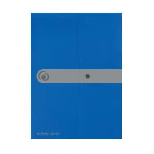 Plastový obal A4 s cvočkom Herlitz Easy Orga modrý Plastový obal A4 s cvočkom Herlitz Easy Orga modrý