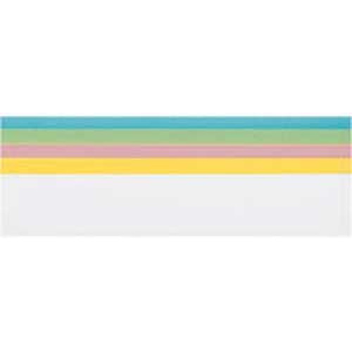 Moderačné pásiky 10x46 cm mix 100 ks