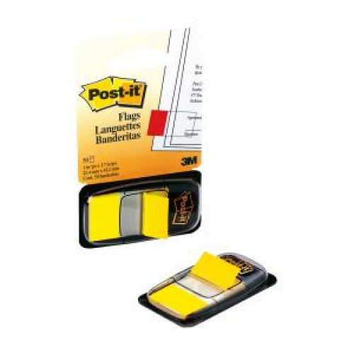 Záložky Post-it Index široké 25,4x43,2 žltá Záložky Post-it Index široké 25,4x43,2 žltá