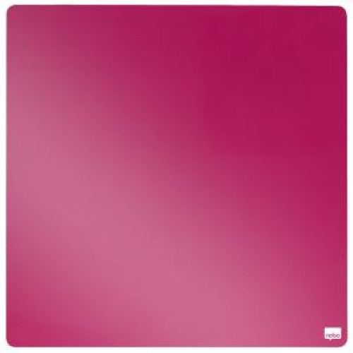 Magnetická tabuľa Nobo 36x36cm ružová