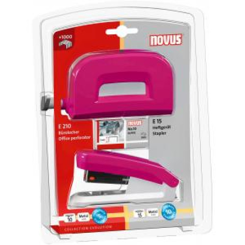 Súprava kolekcie NOVUS EVOLUTION E 15/E 210 ružová