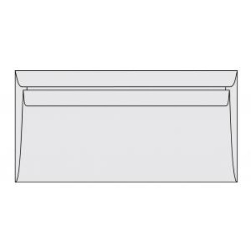 Poštové obálky DL samolepiace, 1000 ks 80g Poštové obálky DL samolepiace, 1000 ks 80g