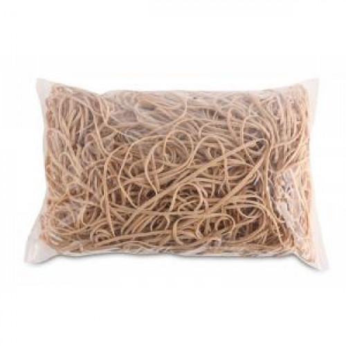 Gumičky Office Products 130mm 1kg prírodná farba Gumičky Office Products 130mm 1kg prírodná farba