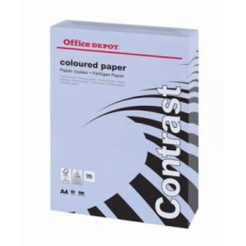 Farebný papier Office Depot Contrast orgovánová, A4, 80 g Farebný papier Office Depot Contrast orgovánová, A4, 80 g