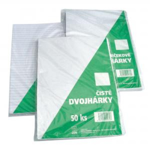 Dvojhárok štvorček, A3, 250 ks Dvojhárok štvorček, A3, 250 ks