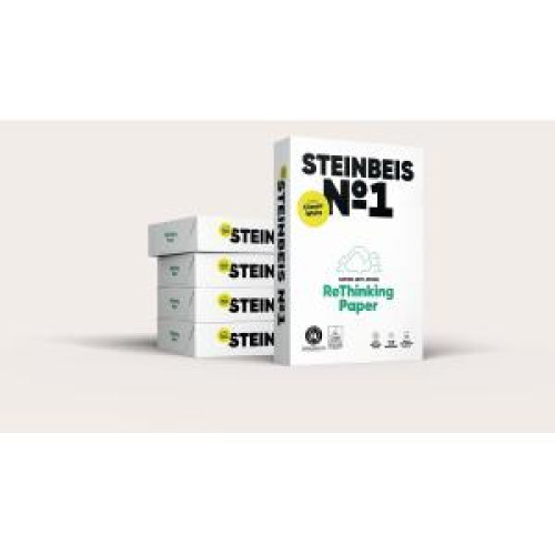 Kopírovací papier Steinbeis №1 recyklovaný A3, 80g CIE 55 Kopírovací papier Steinbeis №1 recyklovaný A3, 80g CIE 55