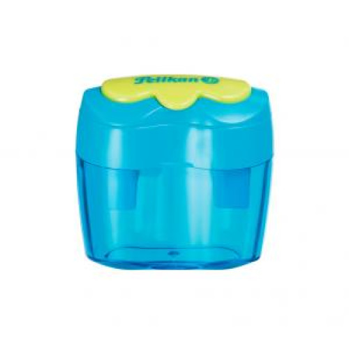 Strúhadlo Pelikan Flower plastové s 2 otvormi modré Strúhadlo Pelikan Flower plastové s 2 otvormi modré