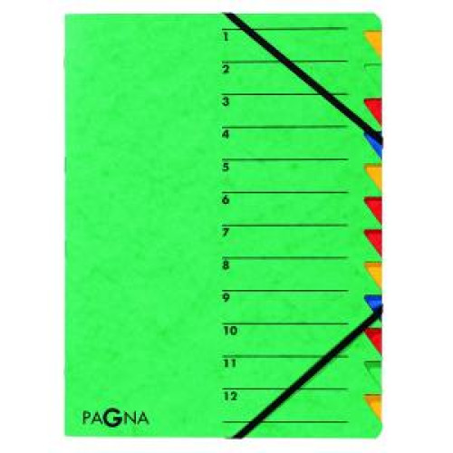 Triediaca zložka 12 PAGNA Easy zelená Triediaca zložka 12 PAGNA Easy zelená