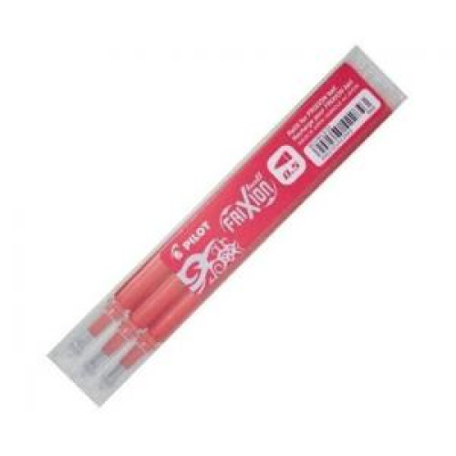 Náhradná náplň do gumovacieho rollera PILOT Frixion 0,7mm červená 3ks Náhradná náplň do gumovacieho rollera PILOT Frixion 0,7mm červená 3ks