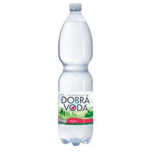 Minerálna voda Dobrá voda perlivá 6 x 1,5 ℓ Minerálna voda Dobrá voda perlivá 6 x 1,5 ℓ