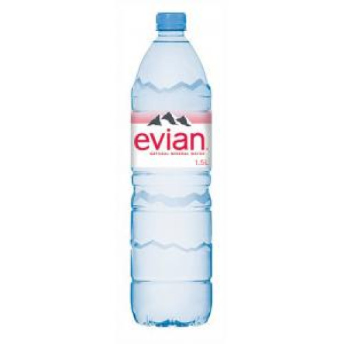 Minerálna voda Evian 6 x 1,5 ℓ PET Minerálna voda Evian 6 x 1,5 ℓ PET