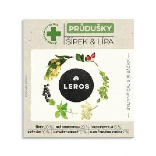 Čaj LEROS bylinný Natur Imunita Vitamín C šípka & lipa HB 10 x 1,5 g Čaj LEROS bylinný Natur Imunita Vitamín C šípka & lipa HB 10 x 1,5 g