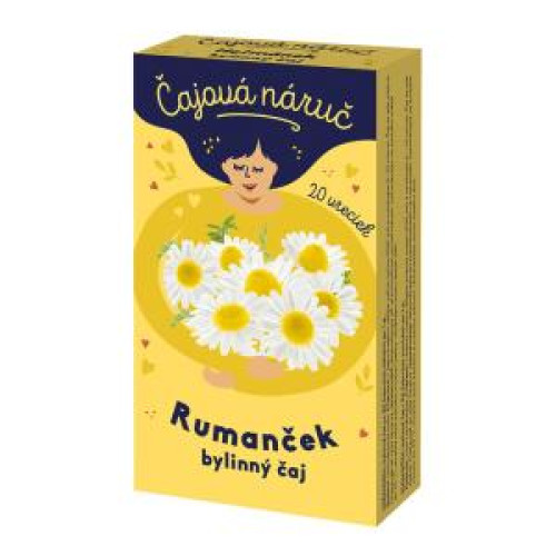 Čaj LEROS bylinný Čajová náruč rumanček 20 x 1 g Čaj LEROS bylinný Čajová náruč rumanček 20 x 1 g