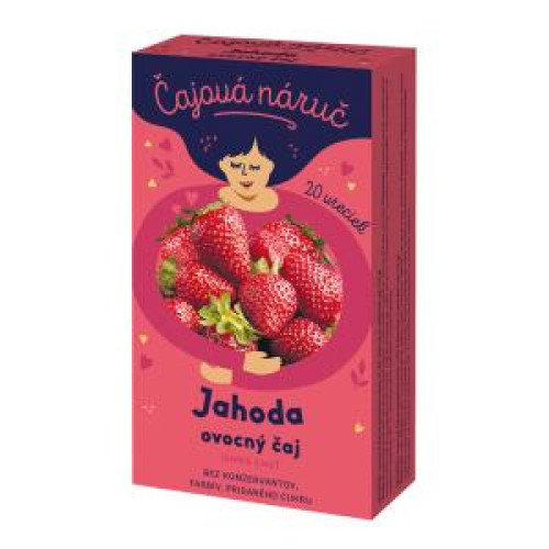 Čaj LEROS ovocný Čajová náruč jahoda 20 x 1 g Čaj LEROS ovocný Čajová náruč jahoda 20 x 1 g