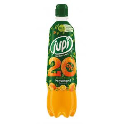 Sirup Jupí Superovocný Pomaranč 0,7 ℓ Sirup Jupí Superovocný Pomaranč 0,7 ℓ