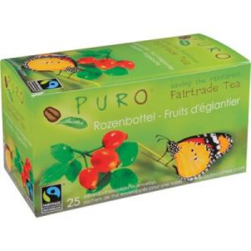 Fair Trade čaj Puro šípka a ibištek 50 g