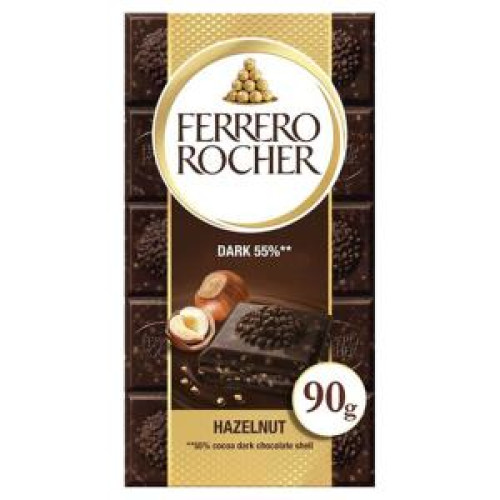 Ferrero Rocher čokoláda horká 90g Ferrero Rocher čokoláda horká 90g