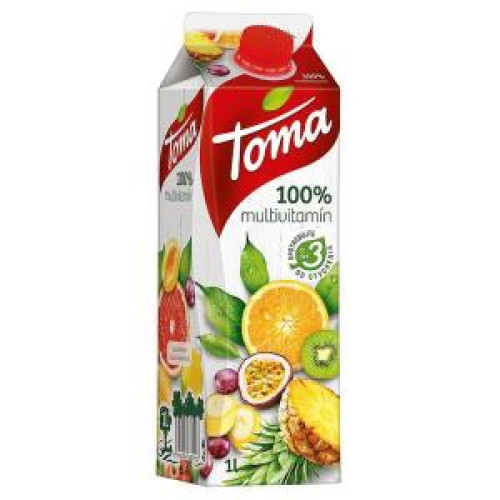Džús Toma Multivitamín 50% 1 ℓ Džús Toma Multivitamín 50% 1 ℓ
