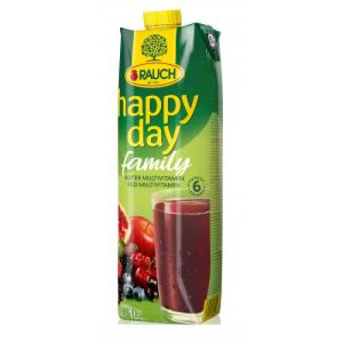 Džús Happy Day Family Multivitamín red fruit 1 ℓ Džús Happy Day Family Multivitamín red fruit 1 ℓ