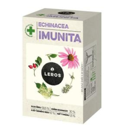 Čaj LEROS Natur bylinný na imunitu s echinaceou HB 10 x 1,5 g Čaj LEROS Natur bylinný na imunitu s echinaceou HB 10 x 1,5 g