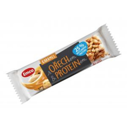 Tyčinka MYSLI s proteínom 40 g karamel Tyčinka MYSLI s proteínom 40 g karamel