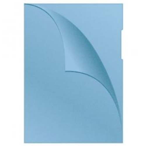 Obal L na dokumenty Q-CONNECT antistatický matný 120mi modrý 100ks Obal L na dokumenty Q-CONNECT antistatický matný 120mi modrý 100ks