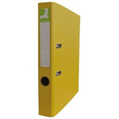 Zakladač pákový Q-CONNECT 4,7cm žltý Zakladač pákový Q-CONNECT 4,7cm žltý