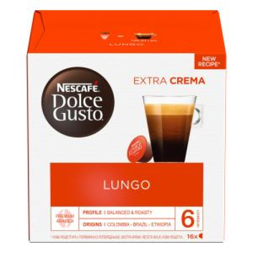 Kávové kapsule DOLCE GUSTO Caffé Lungo (16 ks) Kávové kapsule DOLCE GUSTO Caffé Lungo (16 ks)