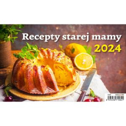 Stolový kalendár Recepty starej mamy 2024 Stolový kalendár Recepty starej mamy 2024