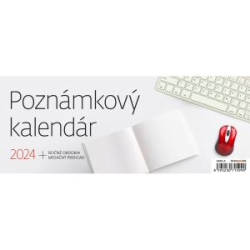 Stolový kalendár poznámkový 2024 Stolový kalendár poznámkový 2024
