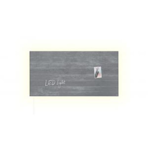 Sklenená tabuľa artverum podsvietená 91x46cm podhľadový betón Sklenená tabuľa artverum podsvietená 91x46cm podhľadový betón