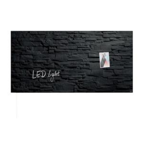 Sklenená tabuľa artverum podsvietená 91x46cm bridlica Sklenená tabuľa artverum podsvietená 91x46cm bridlica