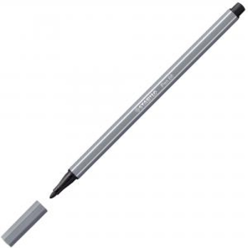 Popisovač STABILO Pen 68 tmavosivý Popisovač STABILO Pen 68 tmavosivý