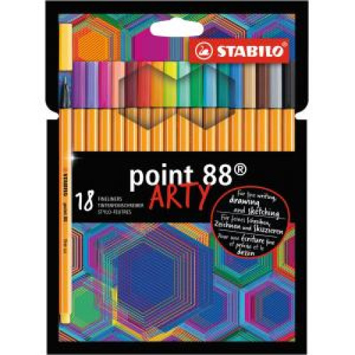 Sada linerov STABILO point 88/18S `ARTY` Sada linerov STABILO point 88/18S `ARTY`
