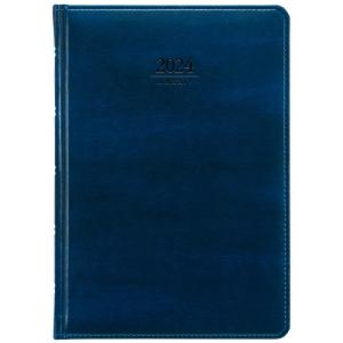 Diár Atlas týždenný A5 modrý 2024 Diár Atlas týždenný A5 modrý 2024