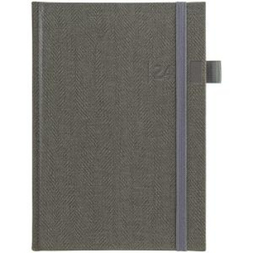 Diár Tweed týždenný A5 sivá 2024 Diár Tweed týždenný A5 sivá 2024