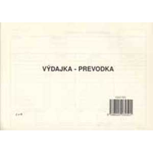 Výdajka - prevodka s DPH, A5